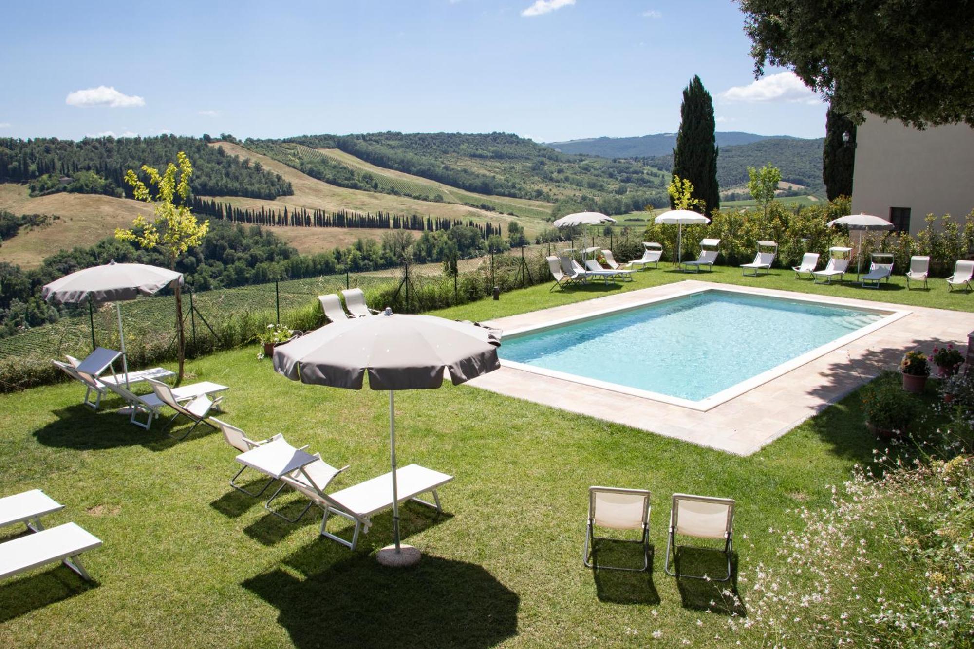 Agriturismo Castello Di Montauto San Gimignano Exterior foto